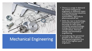 Top Career Opportunities in Engineering | PPTX