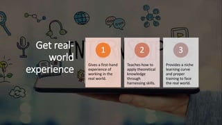 5 Reasons Why Internships are Important For Your Career | PPTX