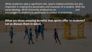 Importance of College Sports | PPTX