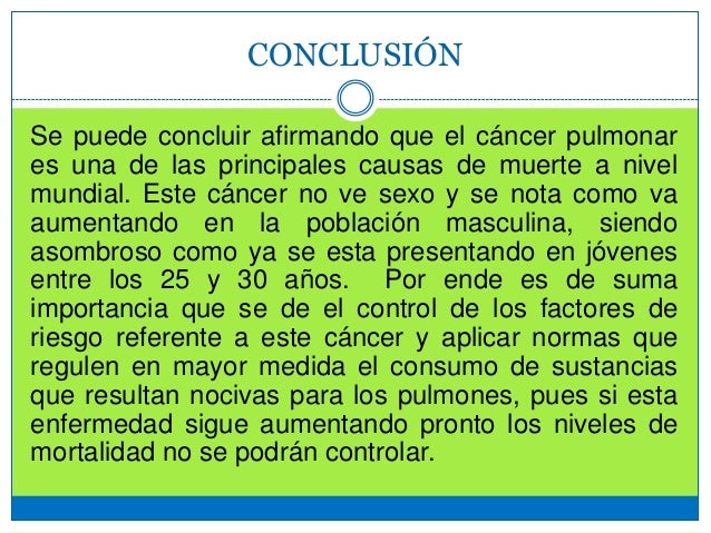Cáncer Pulmonar UP Med