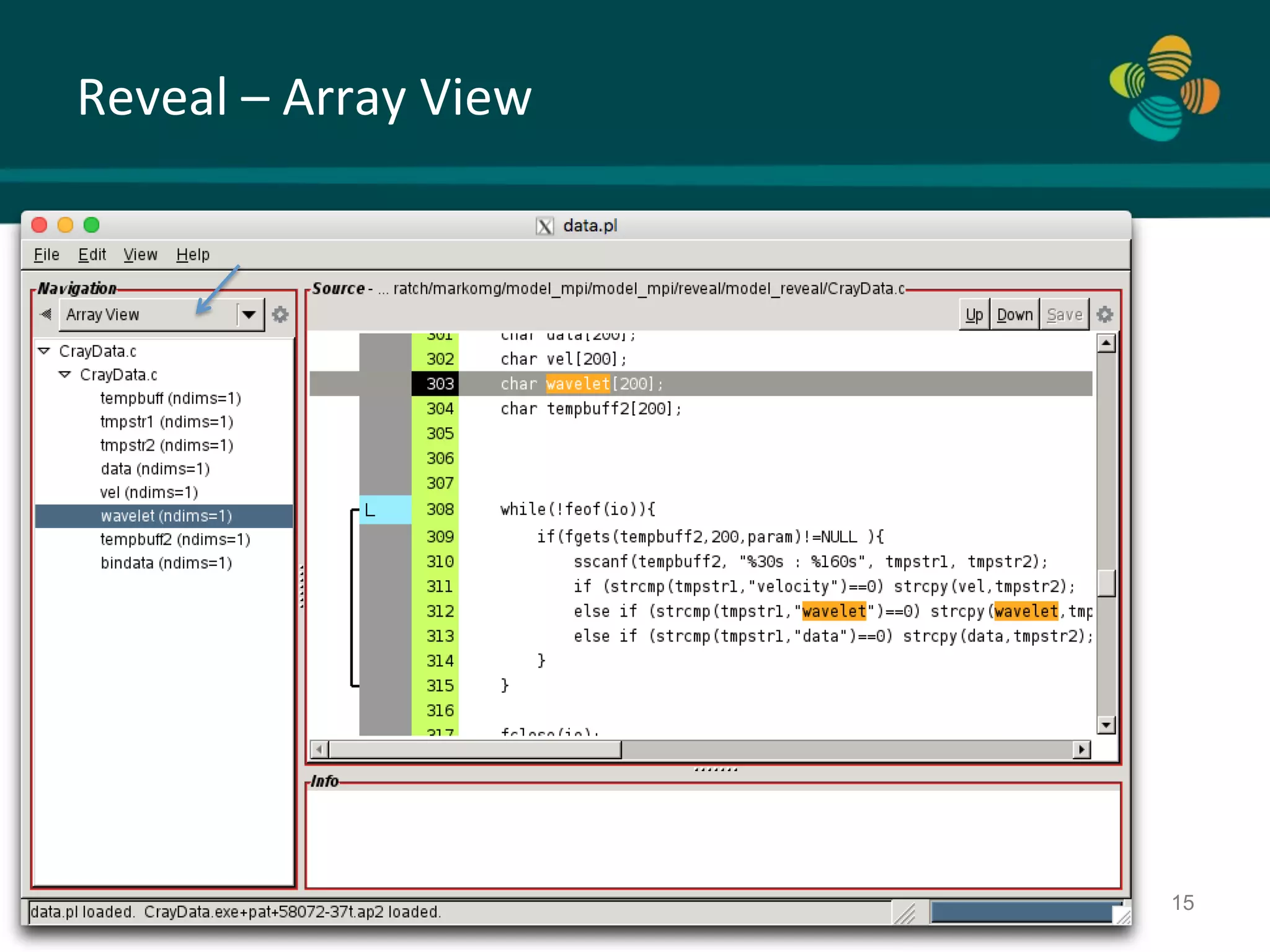 Reveal	–	Array	View KAUST King Abdullah University of Science and Technology 15 