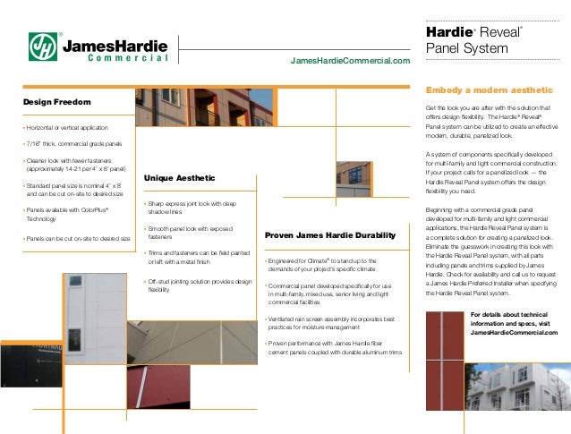 hardie panels