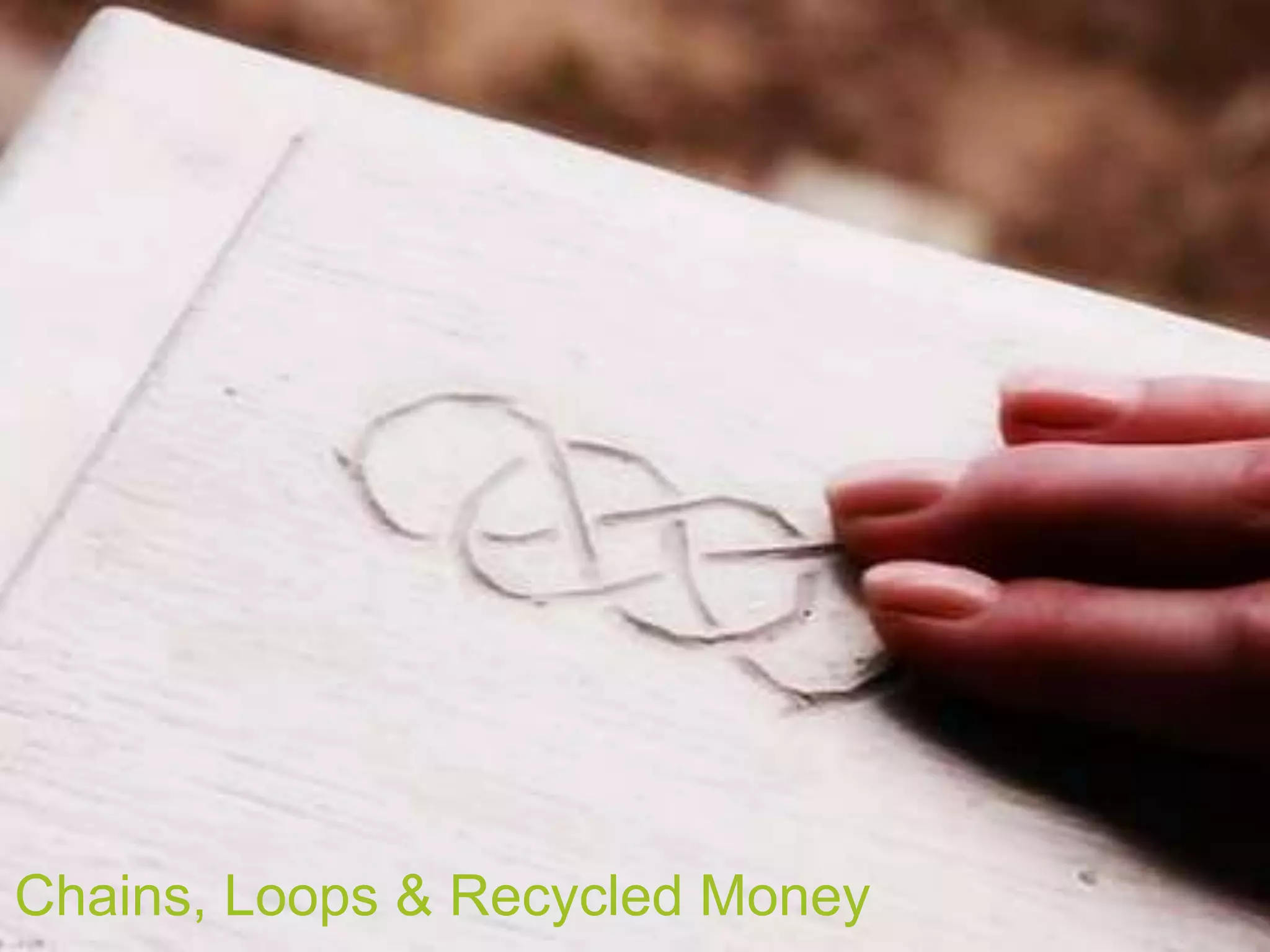 Chains, Loops & Recycled Money