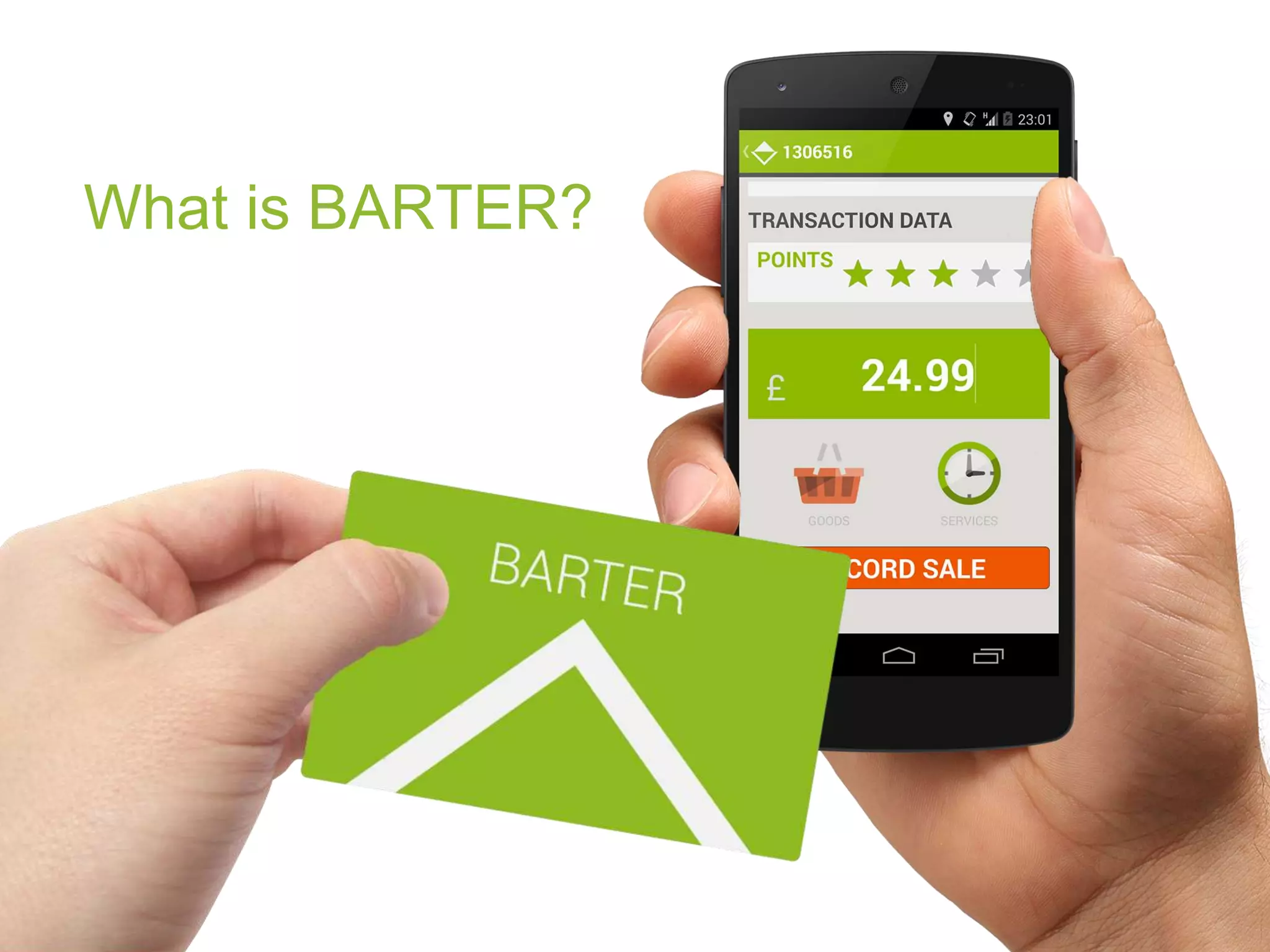 What is BARTER?