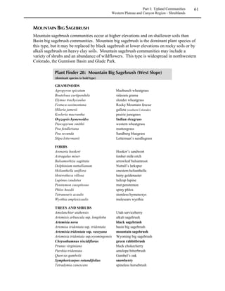 Part I: Upland Communities    29
                                                      Eastern Plains and Foothills Region - Woodlands




  