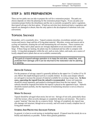 Part I: Upland Communities    36
                                                          Rocky Mountain Region - Grasslands




!  