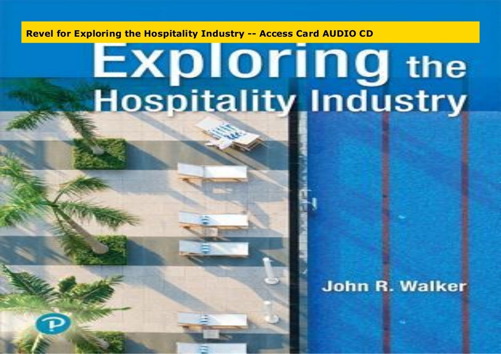 Revel for Exploring the Hospitality Industry Access Card AUDIO CD