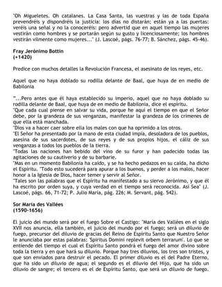 Revelaciones sobre un Gran Castigo antes de la Segunda Venida de Cristo ...