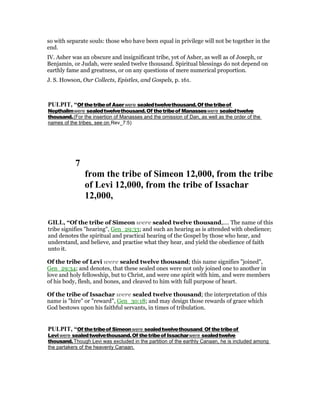 Revelation 7 commentary | PDF