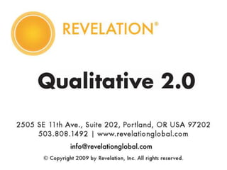 Revelation Booklet