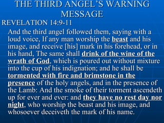 The First Angels Message Revelations First Beast | PPT