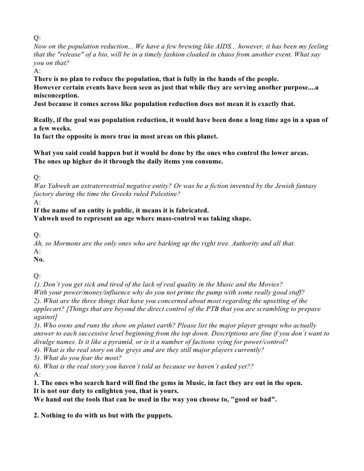 Revelations Of An Elite Family Insider 