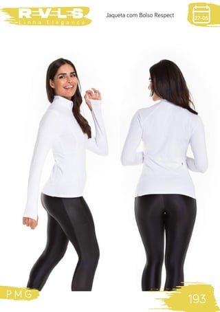 P M G
193
L i n h a E l e g a n c e
27-05
Jaqueta com Bolso Respect
 