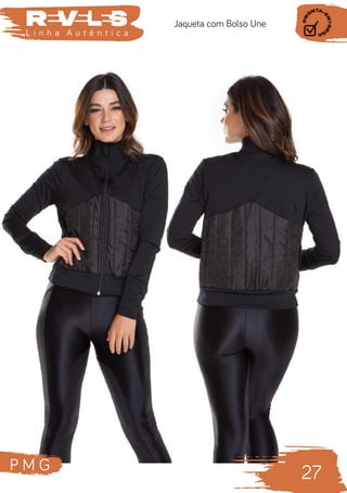 27
P M G
L i n h a A u t ê n t i c a
Jaqueta com Bolso Une
 