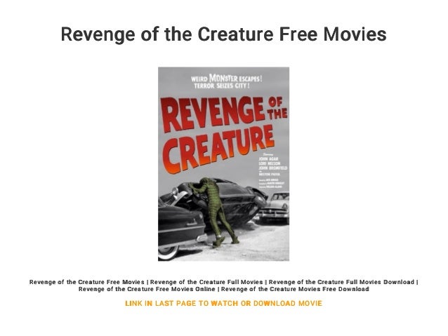 Revenge Of The Creature Free Movies