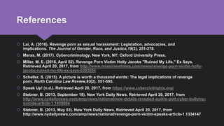 Revenge Porn and blackmiling | PPTX