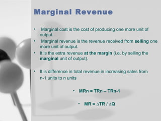 Revenue (eco bms sem 1) | PPT