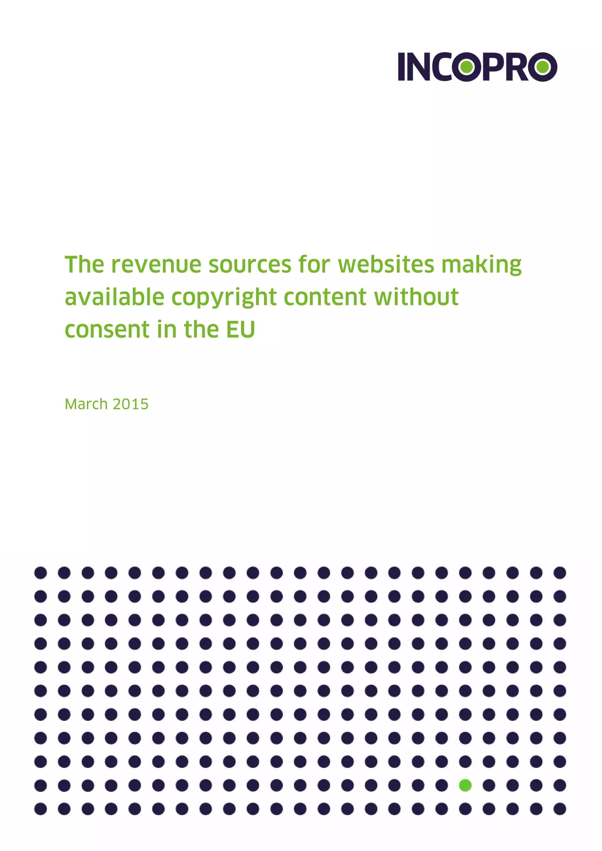 Revenue sources-for-copyright-infringing-sites-in-eu-march-2015 | PDF
