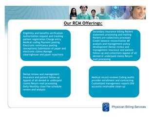 Revenue cycle management presentation | PPTX