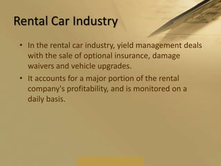 Other Issues in RMEthical Issues And Questions Of EffectivenessEconometricsRevenue Management and E-Commerce