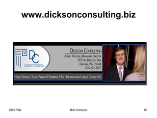 www.dicksonconsulting.biz 