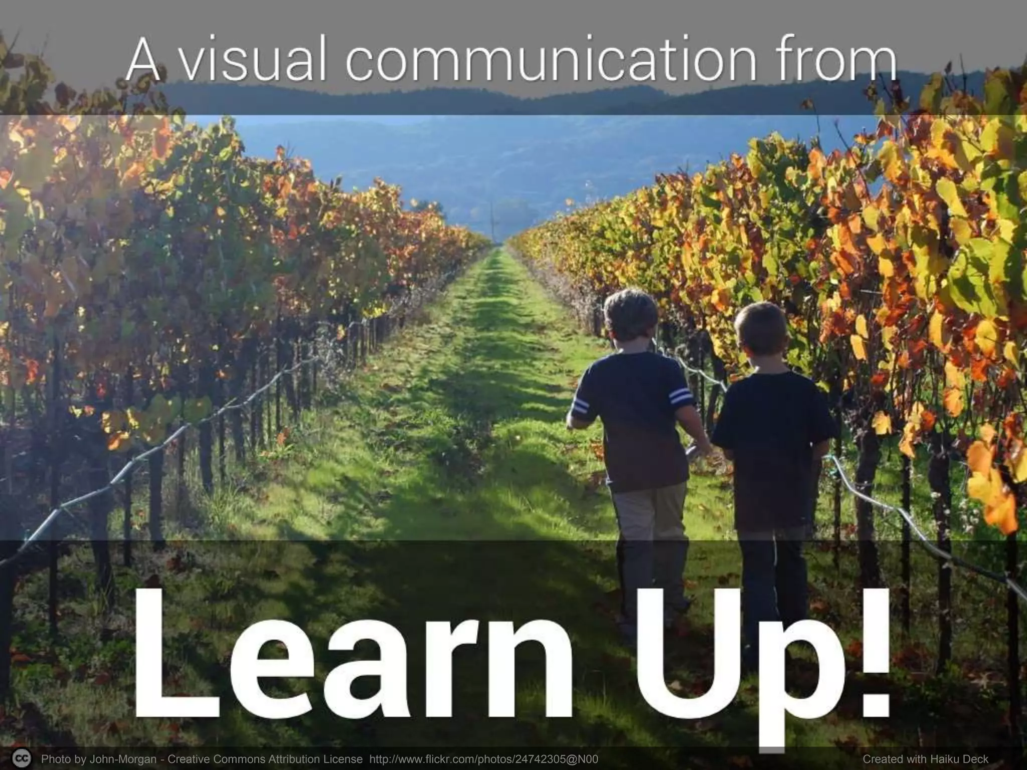 Photo by John-Morgan - Creative Commons Attribution License http://www.flickr.com/photos/24742305@N00 Created with Haiku Deck