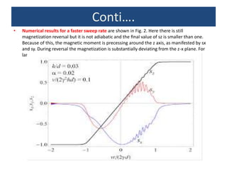 Reversal mechanism in single domain | PPTX