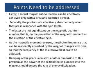 Reversal mechanism in single domain | PPTX