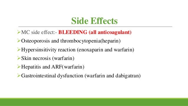 Reversal Of Anticoagulants With Special Reference To Neurological