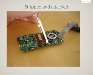 Stripped and attached
 