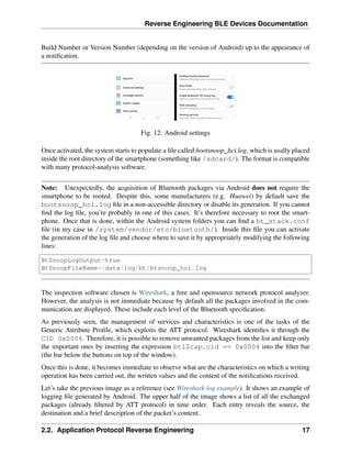 Reverse Engineering BLE Devices Documentation | PDF