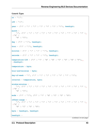 Reverse Engineering BLE Devices Documentation | PDF