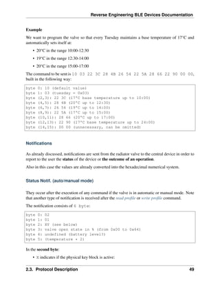 Reverse Engineering BLE Devices Documentation | PDF