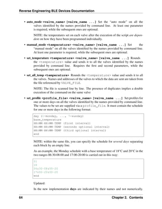 Reverse Engineering BLE Devices Documentation | PDF
