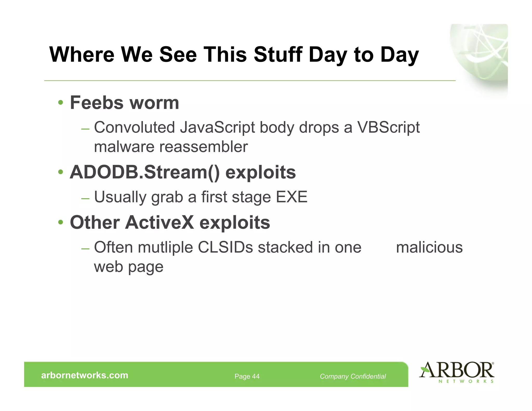 Reverse Engineering Malicious Javascript