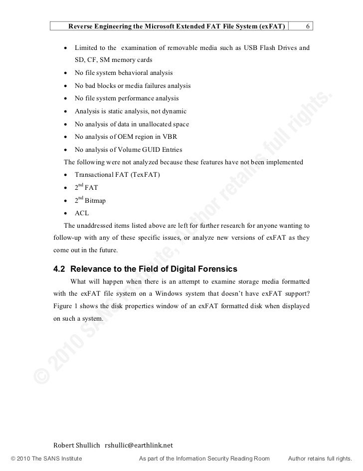 Exfat Format Good Or Bad | reverse engineering microsoft exfat file system 33274 Exfat Format Good Or Bad | reverse engineering microsoft exfat file system 33274