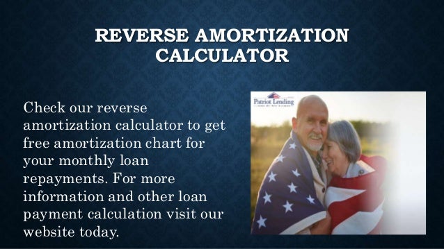 reverse amortization calculator