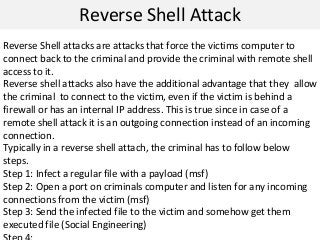 Cyber Security and Ethical hacking 16 | PPTX