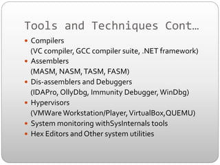 Hacking with Reverse Engineering and Defense against it | PDF