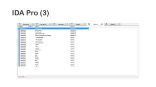 IDA Pro (3)
 