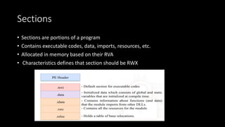 OS Internals and Portable Executable File Format | PPT