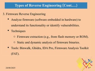 Reverse Engineeringe and analysis of matterial.pptx