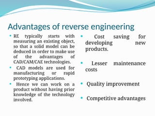 Reverse Engineering for product development.pptx