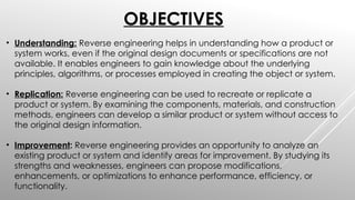 Reverse Engineering for iti students motor mechanic vehicle | PPTX
