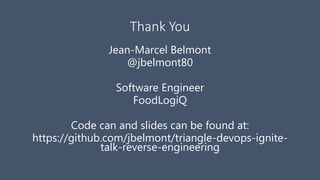 Reverse engineering tools a devops engineers can use | PPTX