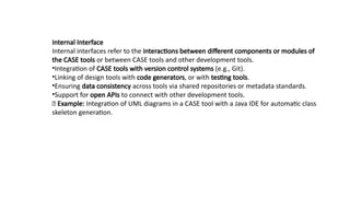CASE Support in Software Life Cycle CASE | PPTX