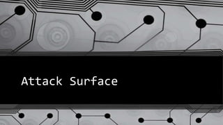 Attack Surface
 