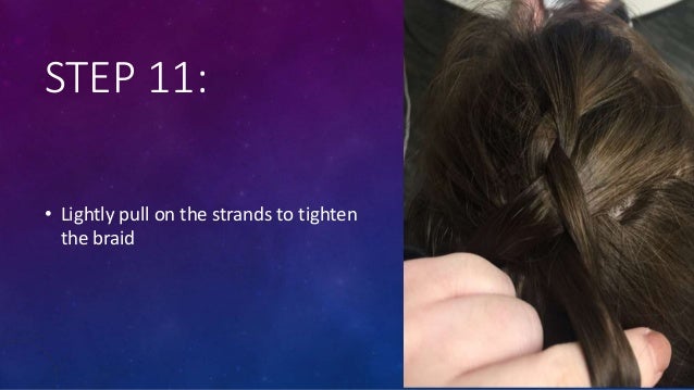 How To Reverse French Braid Tutorial Pp