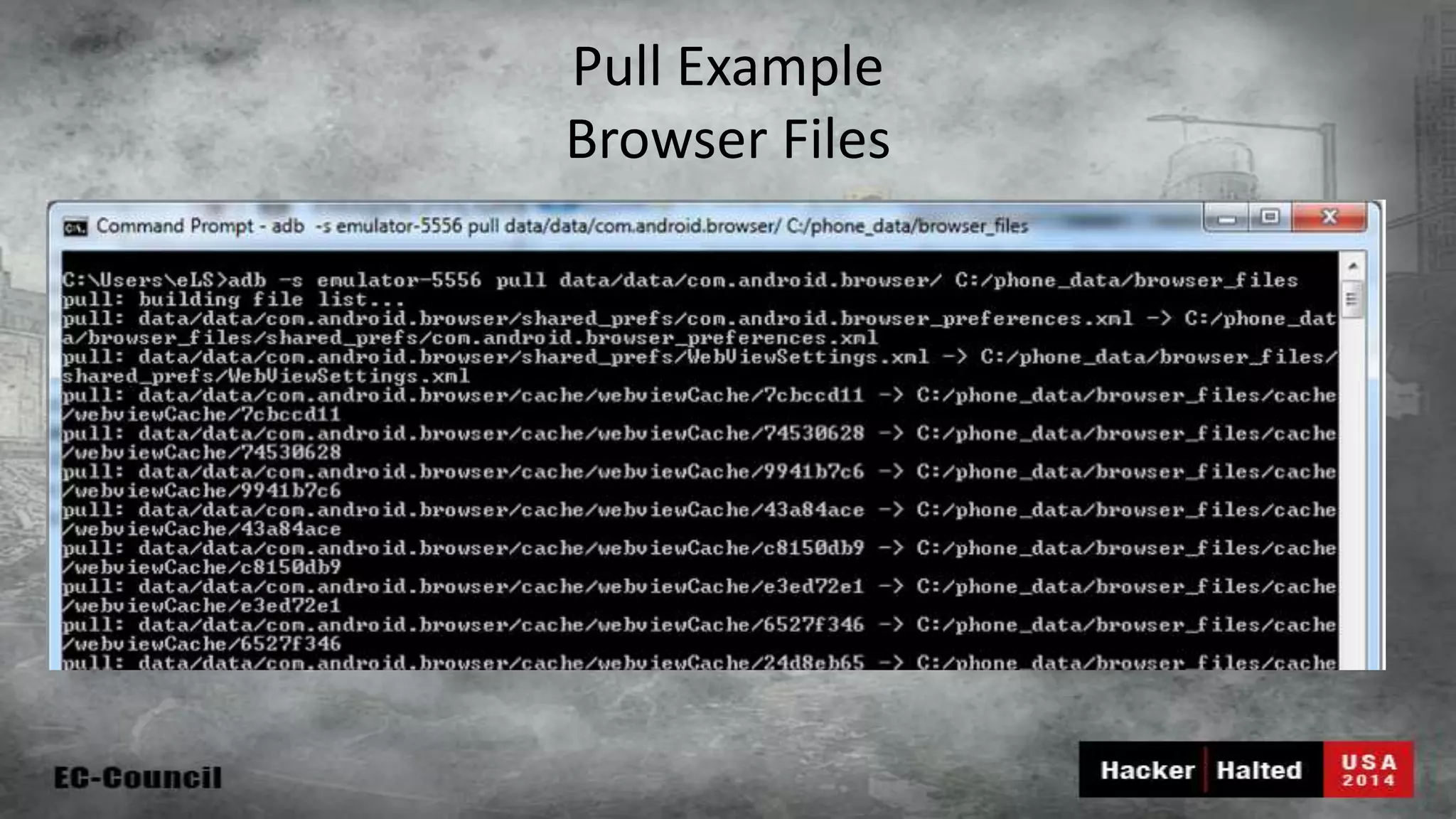 Pull Example Browser Files 