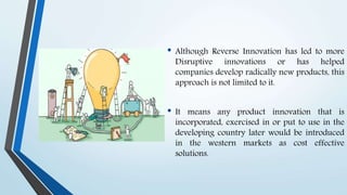 Tutorial: Reverse innovation | PPTX